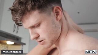 Men - Brent North Is Ready To Get His Asshole & Mouth Fucked By Alex Montenegro & Finn Harding