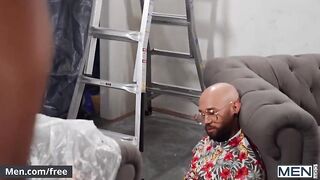 Bottom Andy Taylor Rides DeAngelo Jackson's Big Cock Before