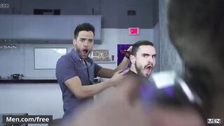 Barber shop fucking session with Morgan Blake Ethan Chase