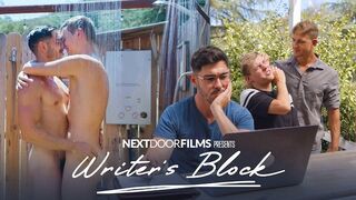 HotFilms - Nice Cocked Writer Dicks Down Bratty Twink Muse -