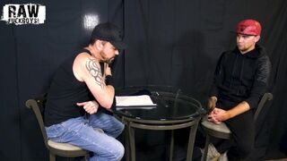 Furry muscle bottom gets anon load from muscle top