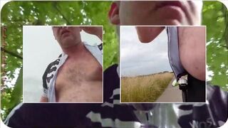 Video collage of a bike tour without 1 Outdoor