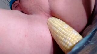 Anal Corn Try Out Amateur