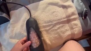 The Homemade Bomb Sucking the Boy's Dick with Immense Pressure.