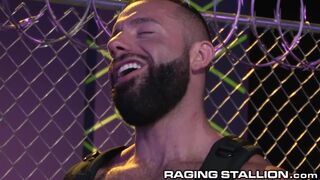 Interracial Hairy Big Dick Muscle Daddies Fucking ROUGH & HARD