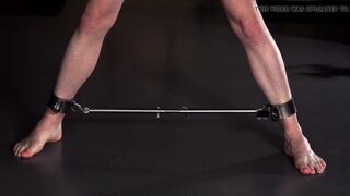 Hot Twink Fucked Bareback in Bondage - Gay BDSM