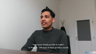 DIRTY SCOUT 234 - Straight Dude Takes A Big Cock Bareback In Order To Take That Job