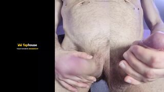 Cumming! a Lot of Sperm!