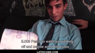 Cute Straight Latin Teen Boy Fucked By Hot Gay Friend For Money