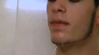 Hairy amateur Bleu cums while masturbating and smoking solo