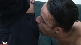 Latin hunk Rick in his gay casting video