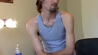 Hung Madrox and Dustin Kilimin smoke cigars and jerk off