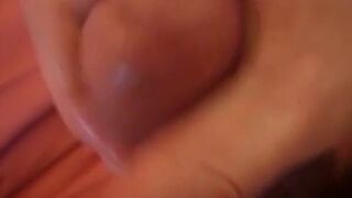 Euro cutie fingering his ass while jerking off his dick