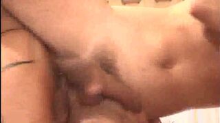 amazing threesome sex with latino XXL jess roya and twink