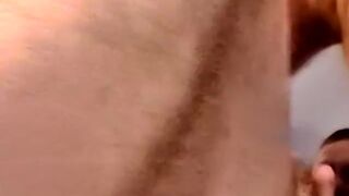 Mature stud sucks amateur twink and barebacks him balls deep