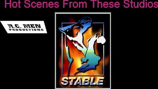 Jordyn pushed down onto finger as his cock got stiffer