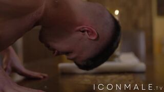 My stepfather didn't know I had such a big dick, I surprise him