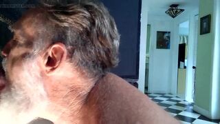 Hairyartist and Mrhairygardener at the Glory Hole