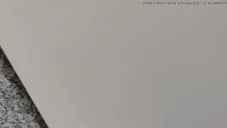 Endless Dick Hole Widened by Daddy in the Airport Bathroom