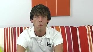 Jamison Harper cums in twinks mouth after jerking off
