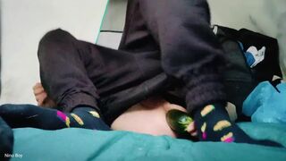 This Young Man Enjoys Dildoing His Ass