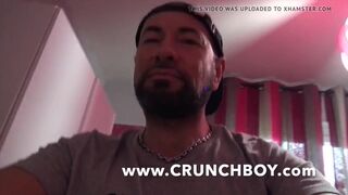 trio bareback with 3 sexy french twinks big cock fuck in Bor