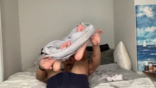 Inked Latino Joseph Jerking Off