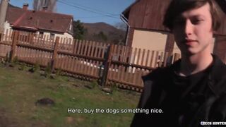 CZECHHUNTER 535 - Cute Slim Czech Twink Suck And Rides Raw Cock On POV Camera