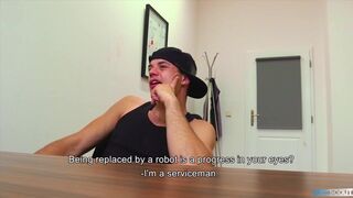 DIRTY SCOUT 239 - Poor Guy Has No Option But To Take That Cock In The Ass For Some Cash