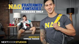 Hot - Sexy Frat Boy Kian Kane Allows Study Buddy To Use His Holes