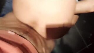 Fucking in club toilet