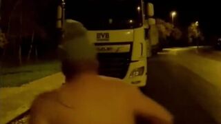 Naked Flashing and Walking Outdoor and Risky Places