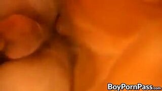 Inked twink threeway spitroasted before cumhot spray