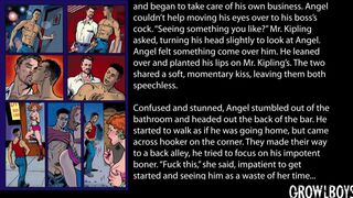 Daddy Barebacks Werewolf Furry - Cartoon Yaoi Gay Transformation Cum Inside