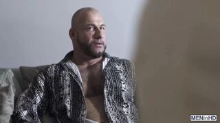 Big Daddy gets seconds for cock sucking and his anus fucking