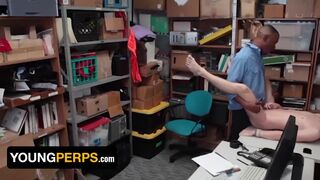 Young Perps - Straight Blonde Teenage Boy Gets Strip Searched After Getting Caught Stealing