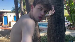 Jack Davis barebacked by blonde Mitch Schif and 2 other guys