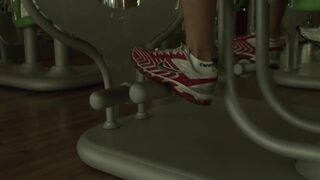 Sexy gym buddies decide to have a hot anal fuck