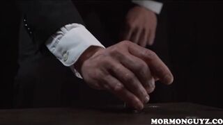 Mormon Twink Sitting On Dildo Apparatus Then Fucked By Daddy