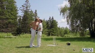 MEN - Sam Ledger Bends Over As Leo Louis Tongue Fucks His Asshole Then Bangs Him In Doggy