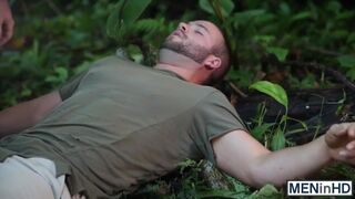 Luke Adams and Colton Grey cope with surviving the jungle