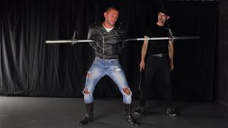 Straight Latino Muscle Stud Turned BDSM Bondage Slave