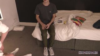 I get my nob balls deep in this real chav scally type boy, he gives great massages btw