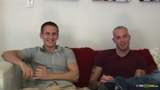 BTS Extra Big Dicks With Muscle Cutie Sean Duran & Jaques LaVere