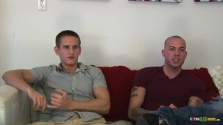 BTS Extra Big Dicks With Muscle Cutie Sean Duran & Jaques LaVere