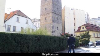 Twink Josh Cavalin Bareback Fucks Colombian Justin Host