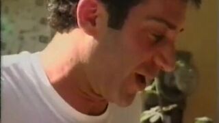 Guy reading magazine gets a surprise when gay friend sucks his cock