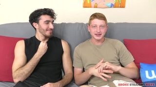 BrokeStraightBoys: Milk And Cookies He Fucks A Ginger