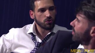 Men Businessmen Dani Robles And Enzo Rimenez Bareback