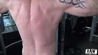 Daddy Jerks Off Dick Solo After Workout